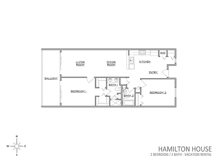 Hamilton House 107 Apartment